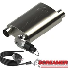 Qtp 2.5IN Weld-on 304SS Reverse Screamer Muffler W/bolt-on Qtec Electric Cutout New. Price: $405.65.