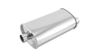 Vibrant Streetpower Oval Muffler For - 2IN Inlet/dual Outlet (center Offset New. Price: $149.99.