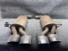 Mercedes W211 E55 E63 CLS55 Amg Exhaust Muffler Quad Tips Left & Right Pair Oem Used. Price: $499.99.