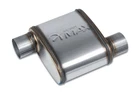 Street Max SM65111 Shortie Oval Exhaust Muffler 2.5" Offset In Out New. Price: $84.99.