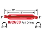 Cherry Bomb 87097CB Muffler 23 Inch Oal, 18 Body 2" Inlet Outlet New. Price: $59.00.