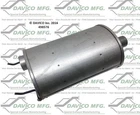 Exhaust Muffler Fits 2001 2002 Pontiac Grand Prix 3.8L V6 Gas Ohv New. Price: $112.92.
