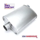 Magnaflow Exhaust R27715, Rumble Aluminizd Muffler 2.5IN Offset/center Perfo New. Price: $74.95.