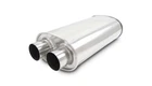 Vibrant 10536 Streetpower 3" Inlet/outlet 15" Body Length Oval Muffler New. Price: $206.99.