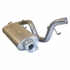 Crown Muffler & Tailpipe For 00-06 Jeep Tj Wrangler 4.0L Flange 2.4L New. Price: $225.07.