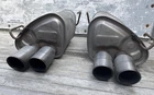 Set Of 2016 - 2021 Subaru Wrx Sakamoto Dual Tip Mufflers Oem Used. Price: $349.99.
