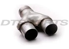 Different Trends AY-2525 13" Aluminized Exhaust Y-pipe 2.5" Inlet/ Outlets New. Price: $45.47.