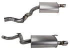 Weld On Dual Rear Muffler Ford Mustang 2015 2016 2017 2018 2020 2023 2.3L New. Price: $533.00.