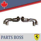 Ferrari 360 Modena Spider 2000-2004 2005 2006 Tubi Sport Exhaust Pipes Lh & Rh Used. Price: $868.43.