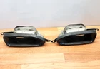 16-19 Oem Bmw G12 750 Rear Bumper Exhaust Tail Pipe Tips Gloss Black Set Used. Price: $165.01.