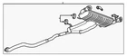 Genuine Gm Muffler & Pipe Assembly 19420243 New. Price: $2353.36.