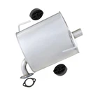 Stainless Steel Passenger Side Muffler Fits: 09-13 Forester 08-11 Impreza 2.5L New. Price: $116.81.