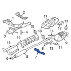 For Volvo XC90 2003-2014 8638498 Front Left Exhaust Muffler Bracket New. Price: $62.28.