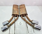 13-18 Oem Mercedes W463 G63 Amg Rear Left Right Exhaust Silencer Muffler Set Used. Price: $1495.00.