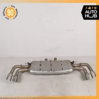 15-18 Porsche Cayenne 958 Turbo 4.8L Quad Exhaust Muffler Assembly Oem Used. Price: $813.23.