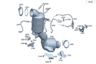 Genuine Mercedes-benz Exhaust Gas Line Rear 254-490-91-01 New. Price: $1152.90.