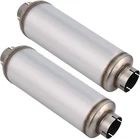 Piclafe 4" Exhaust Muffler Inlet/outlet 30" Overall Length Resonator 2PC New. Price: $114.00.