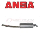 Ansa Rear Exhaust For 1981 Mercedes-benz 380SLC 3.8L V8 Mufflers Ek New. Price: $281.85.