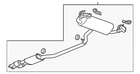 Genuine Gm Muffler & Pipe 19420282 New. Price: $3557.00.