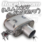 Black Widow Exhaust Muffler Race Venom Angry Housewife - 3" Center / New. Price: $112.46.