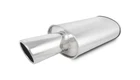 Vibrant Performance 1042 Streetpower Oval Muffler W/ 4" Round Angle Cut Tip New. Price: $223.99.