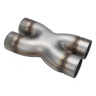 A-karck Exhaust Pipe Dual 3" Inlet, 3.0INCH Wide, New. Price: $47.13.