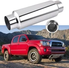 For Toyota Tacoma 2.5" In/out 12" Exhaust Muffler Resonators Stainless Steel New. Price: $55.06.