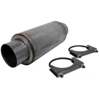 Mbrp Universal Resonator 4 Inlet /outlet 12 Body 18 Overall Aluminized New. Price: $174.99.
