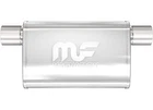 2.5" Offset Inlet Outlet - 4X9 Oval 11" Body Magnaflow Muffler Ss 11376 New. Price: $128.95.