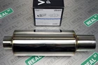 Vibrant Tpv Round Muffler (21.25" Long) W/ 4" Straight Cut Tip 3" Inlet New. Price: $219.99.