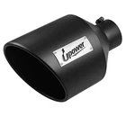 Upower Exhaust Tips Inlet Outlet Black Long 4"X10"X15", New. Price: $113.58.
