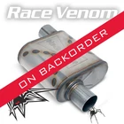 Black Widow Stainless Steel Oval Gray Exhaust 2.5 Muffler Universal BWOOR-22 New. Price: $133.92.