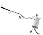Exhaust System Pipes Muffler Ford Fusion 17-20 All Wheel Drive 2.0L Turbo New. Price: $481.00.