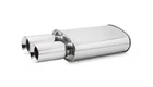 Vibrant Performance 1047 Streetpower Oval Muffler W/ Dual 3.5" Round Tips New. Price: $284.99.
