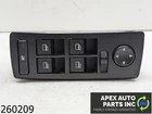 Oem 2005 Bmw X5 3.0L Front Left Driver Door Master Switch Window Mirror Control Used. Price: $69.99.