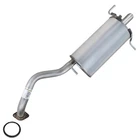 Stainless Steel Rear Exhaust Muffler Fits: 2007-2012 Nissan Sentra 2.0L New. Price: $114.81.