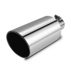 Stainless Steel Exhaust Tip 3IN Inlet 6IN Outlet 15IN Polished Bolt-on New. Price: $39.99.
