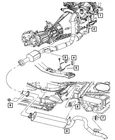 Genuine Mopar Exhaust Hanger 52128686AB New. Price: $12.33.