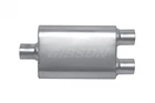 Gibson BM0109 Stainless Steel Center 3" IN/2.5" Dual Out Oval Exhaust Muffler New. Price: $109.57.