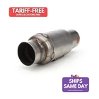 Willys Carb WCD6300, One Natural Steel Muffler 3IN High Performance & Racing Par New. Price: $209.65.