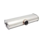Vibrant For Streetpower Oval Muff 6INX10INX24IN Long Body 3IN Idxdual 2.5IN Out New. Price: $418.28.