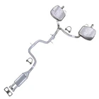 Stainless Steel Resonator W/ Pair Of Muffler Kit Fits: 2008-2010 Volvo V70 3.2L New. Price: $543.81.