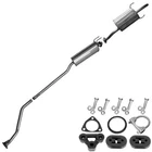 Stainless Steel Resonator Muffler W/ Hangers + Bolts Fits 01-05 Civic & 01-03 New. Price: $231.91.