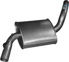 Walker 53195 1993-1995 Gold & Jetta Canada Center Muffler New. Price: $150.00.