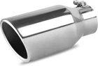 Yitamotor 3 Inch Inlet Exhaust Tip 4.5" Outlet 9" - Stainless Steel/universal New. Price: $29.99.