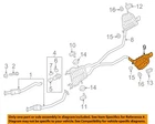 Chrysler Oem 11-23 Durango Exhaust System Components-muffler 68276640AA New. Price: $318.00.