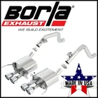 Borla 11881 Atak 2" Axle-back Exhaust System For 2014-2019 Chevy Corvette 6.2L New. Price: $1799.99.