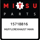 Mitsubishi Mufflerexhaust Main 1571B816, New Genuine Oem Part. Price: $417.55.