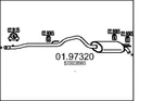Mts 01.97320 Rear Muffler For Renault Neu. Price: $91.87.