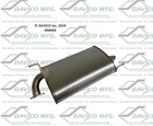 Exhaust Muffler-direct Davico 898904 Fits 98-02 Honda Accord New. Price: $164.99.
